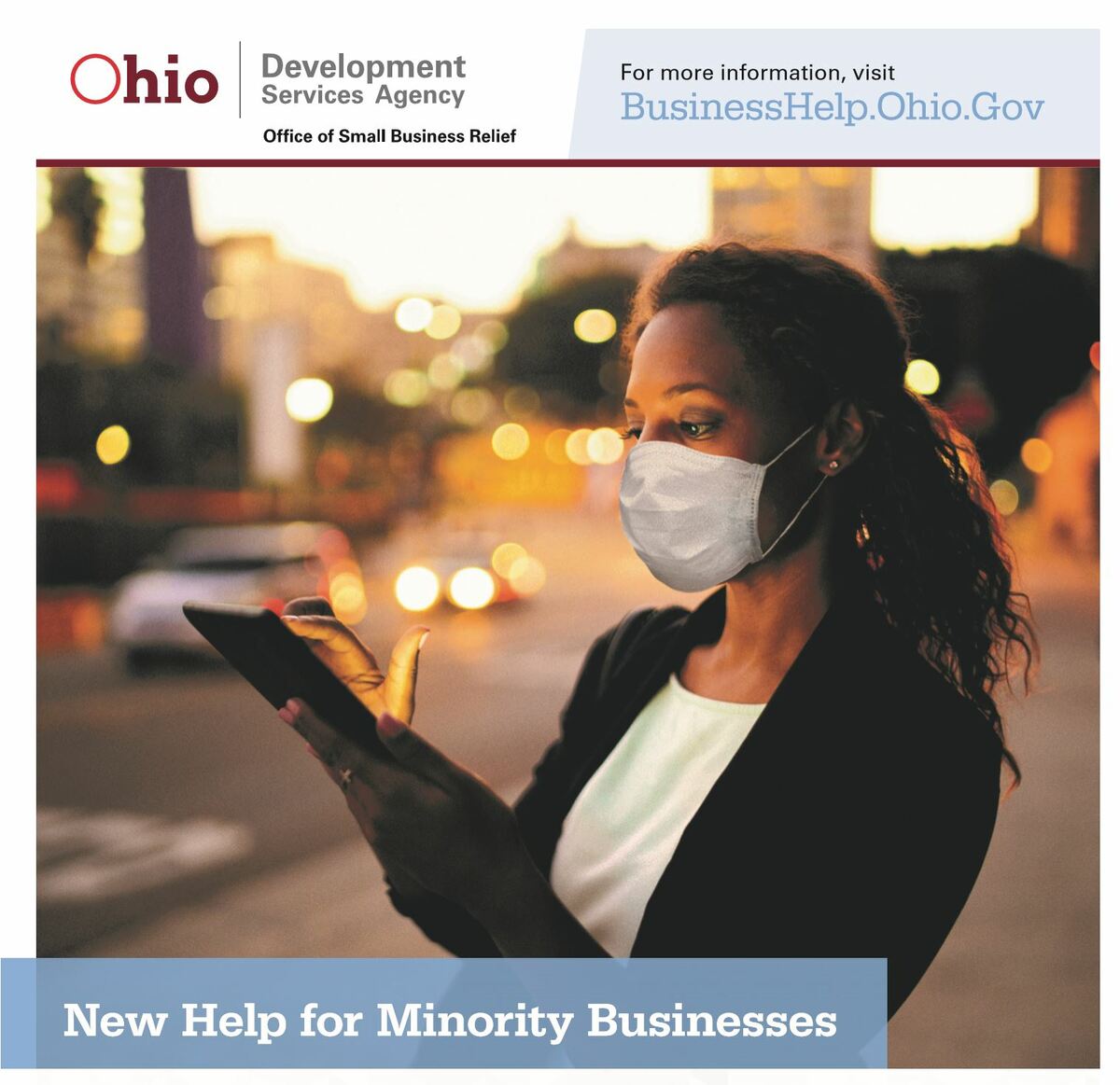 Ohio Minority Micro-Enterprise Grant Program flyer